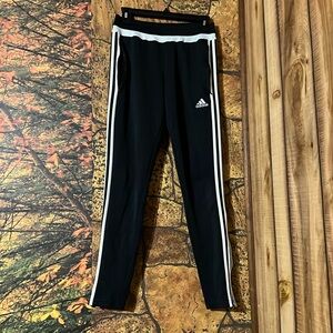 Adidas size small black and white Women’s Training Soccer Pants